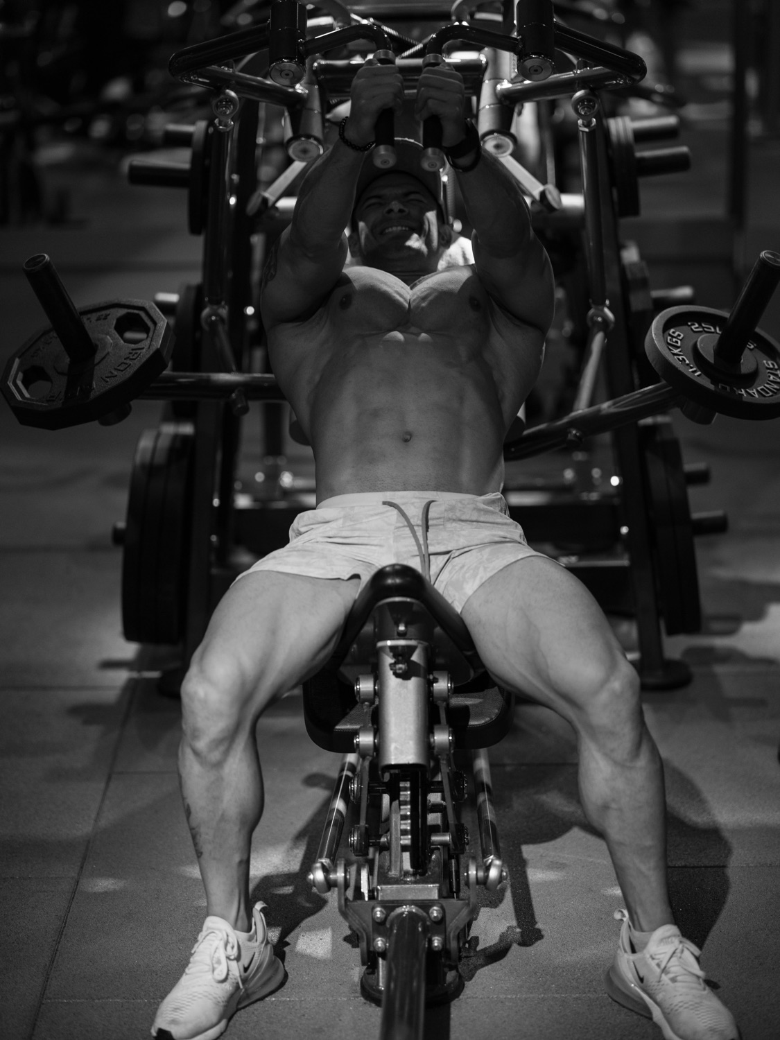 Gio Melchor training in a Fort Lauderdale gym