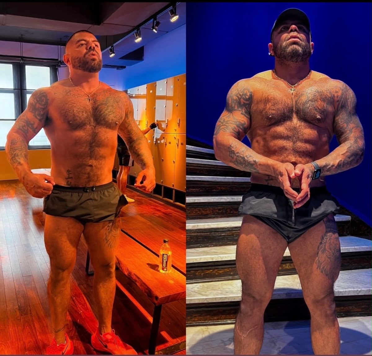 Client body transformation — before and after